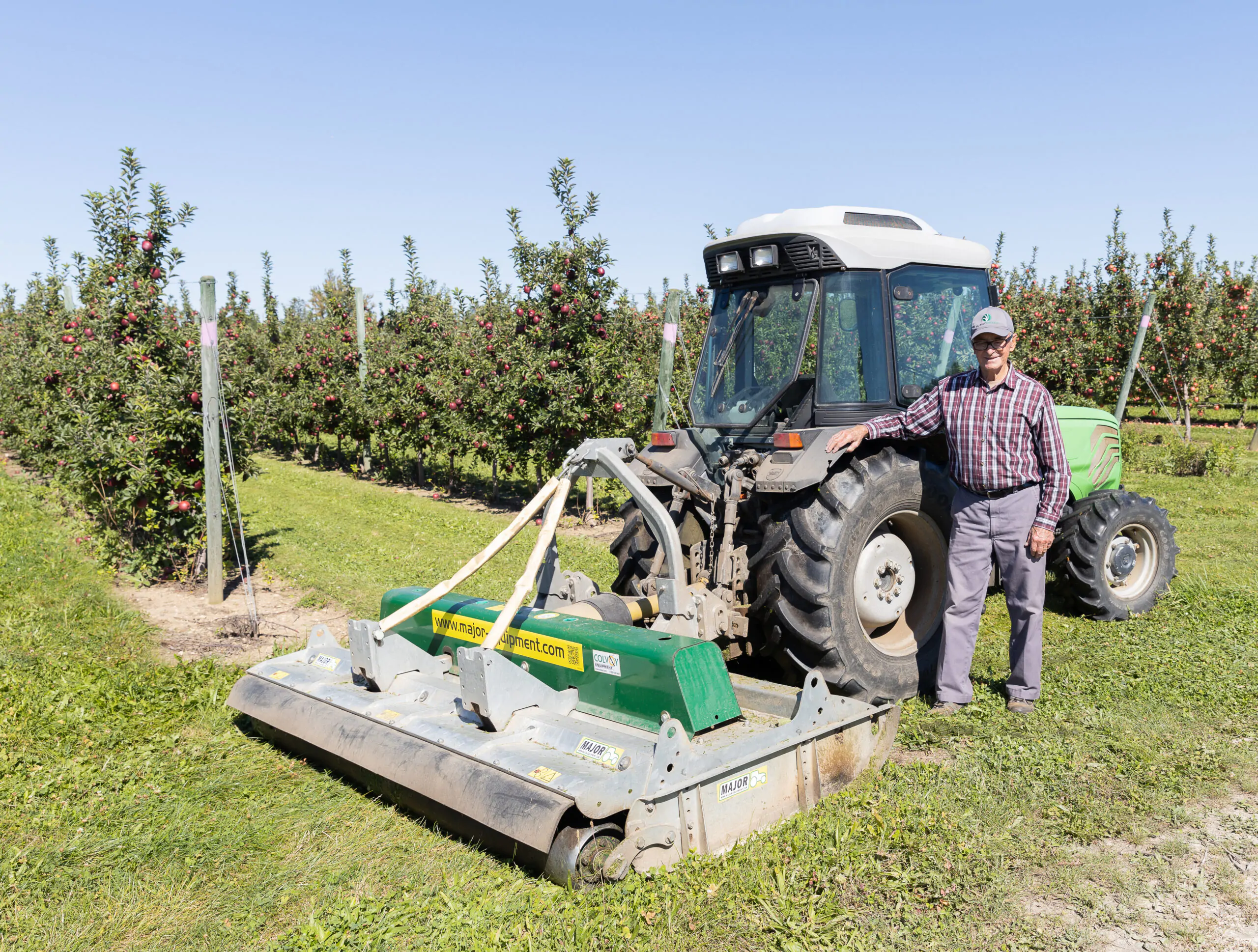 Medel Orchards Optimise Efficiency with Major Cyclone 2.5m Mower